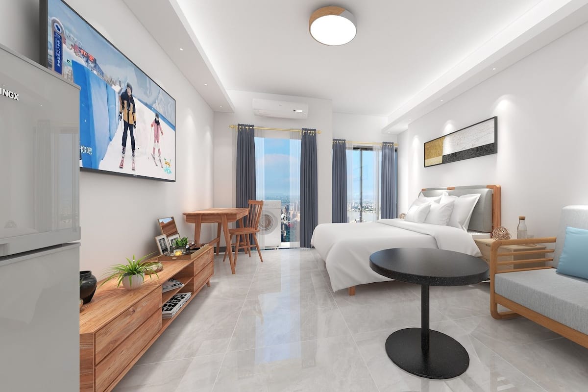 Comfort Double Room, 1 Queen Bed | Premium bedding, down comforters, blackout drapes, free WiFi