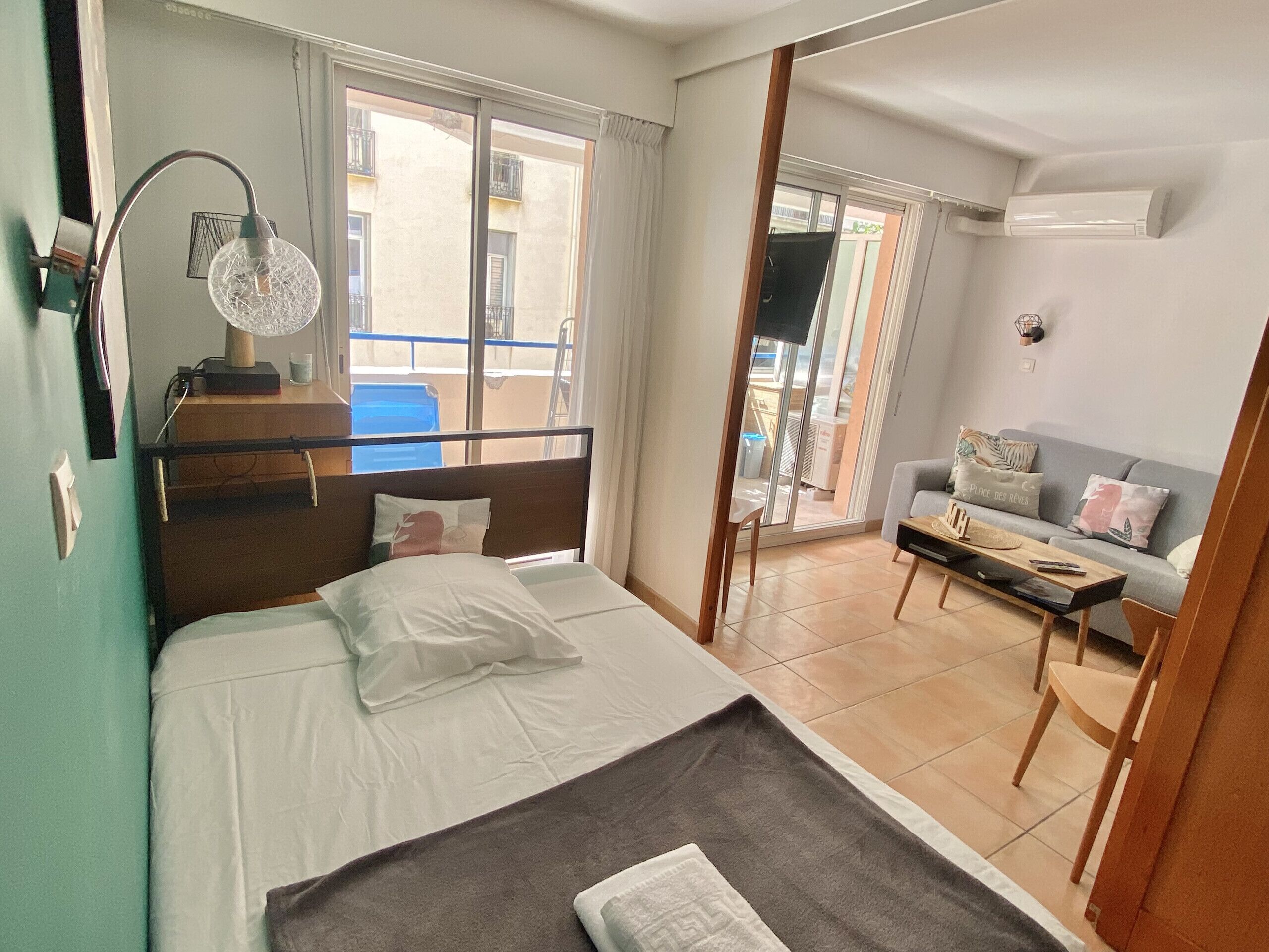 1 soverom, strykejern/-brett, wi-fi (inkludert) og sengetøy