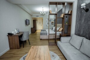 Superior Twin kamer | Badkamer | Gratis toiletartikelen, een haardroger, badjassen, pantoffels