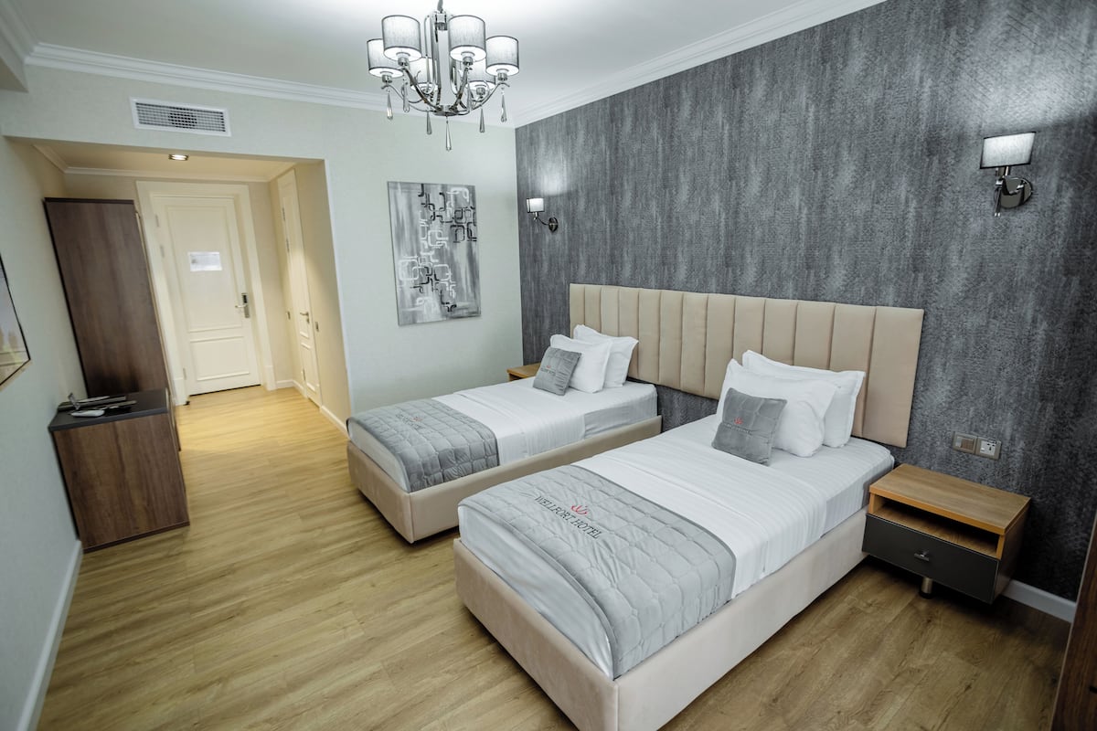 Superior Twin Room | In-room safe, desk, laptop workspace, free WiFi