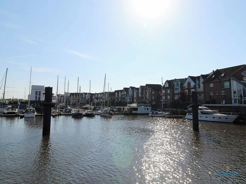 Haus Alte Liebe Wohnung 404 Utkiek - Ausblick auf den Weltschifffahrtsweg