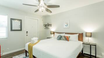 1 bedroom, WiFi, bed sheets