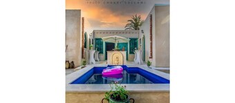 Guest house + swimming pool + garden