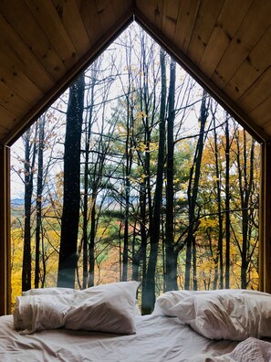 Comfort Cabin, 1 King Bed, Mountainside