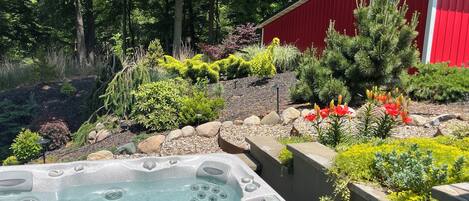 Bain à remous extérieur