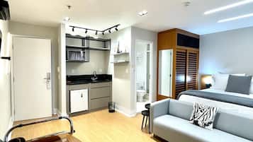 Basic Studio | 1 bedroom, minibar, desk, blackout curtains