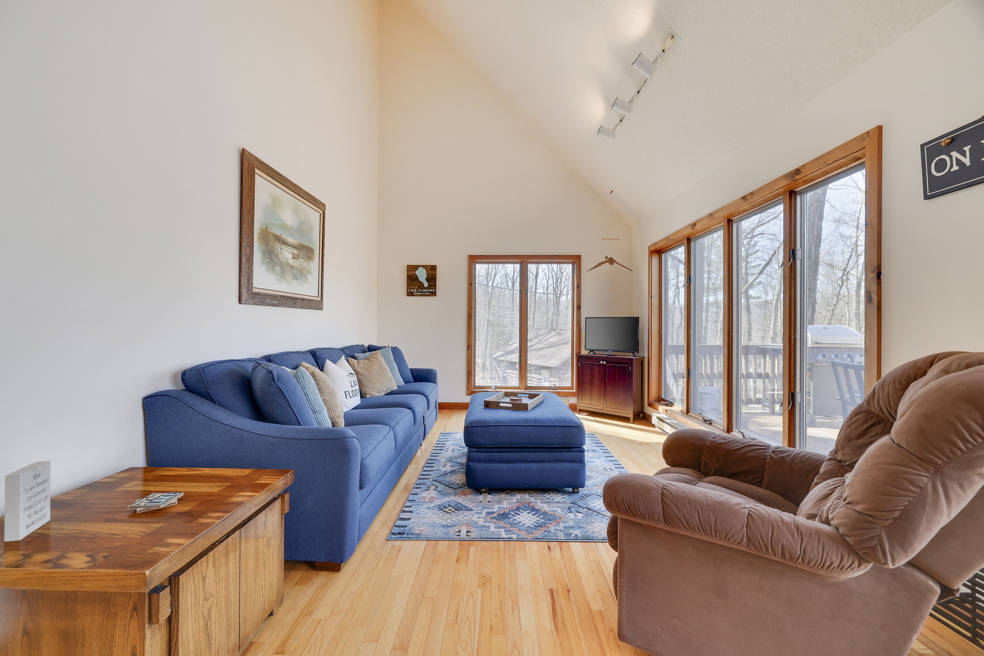 Secluded Lakefront Cabin in the woods with firepit