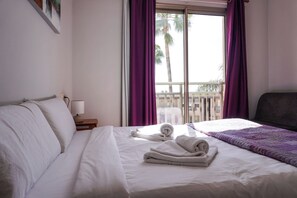 1 soveværelse, strygejern/strygebræt, gratis Wi-Fi, sengetøj