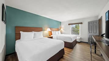 Blackout drapes, iron/ironing board, free WiFi