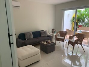 Apartment | Living area - Punta Cana 2BR apt with private jacuzzi (Punta Cana)