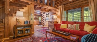 Little Log Cabin in the Woods