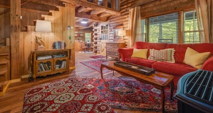 Little Log Cabin in the Woods