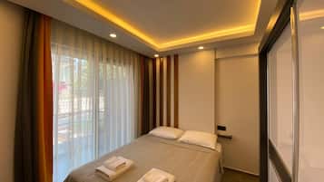 1 bedroom, soundproofing, free WiFi, bed sheets