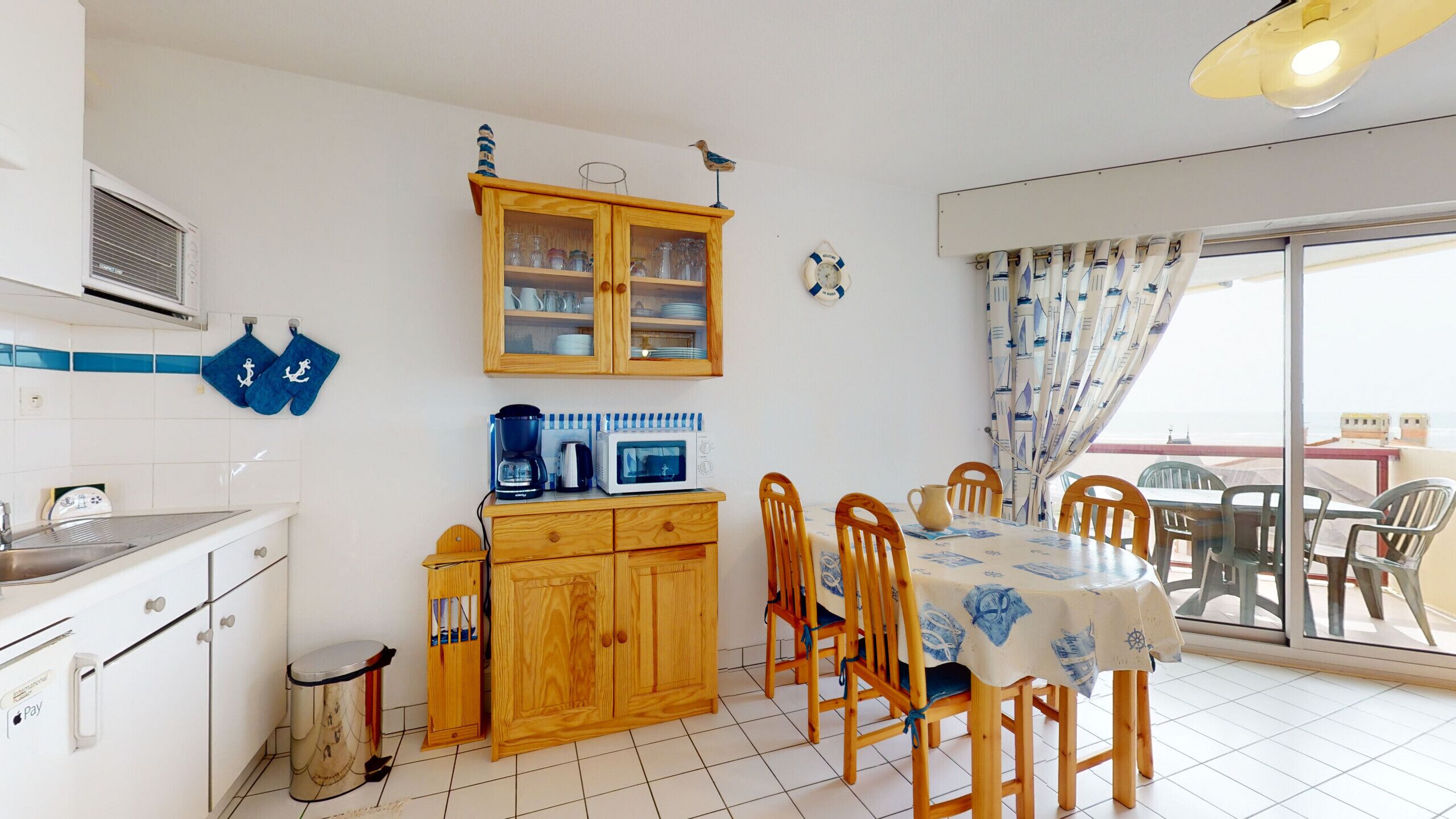 Balcon de Boisvinet appartement face mer