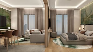 Suite, 1 Bedroom, Sea View | In-room safe, iron/ironing board, WiFi (free), bed sheets - Holiday Inn Hotel And Suites Kocaeli Dilovasi Gulf View by IHG (Dilovasi)