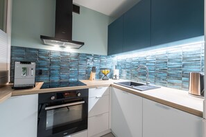 Private kitchen - JK Apartment Frida Katowice Ligota (Katowice)