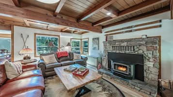 Fernseher, Kamin