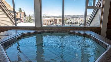 Indoor pool, a heated pool