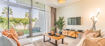 Flawless 3BR Townhouse with Asst's Rm at DAMAC Hills 2 Amazonia by Deluxe Holiday Homes