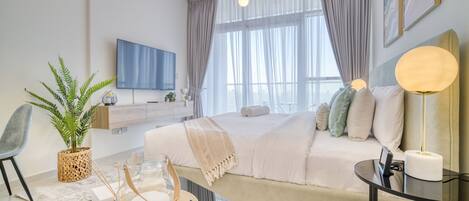 In-room safe, iron/ironing board, free WiFi, bed sheets