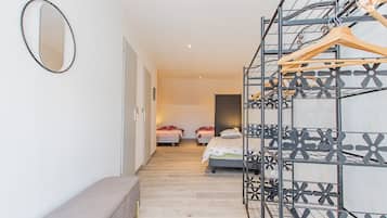 6 chambres, accès Internet