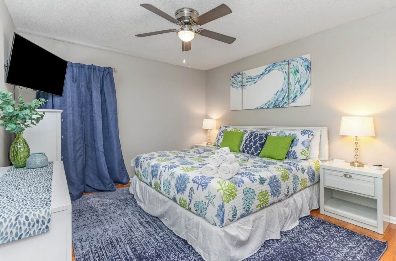 Beach Golf 2 BR Condo Sleeps Six