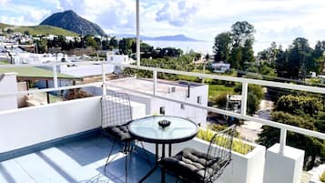 Panoramic-Doppelzimmer | Blick vom Balkon