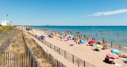 Vacation home/villa in vacation resort Portiragnes Plage French