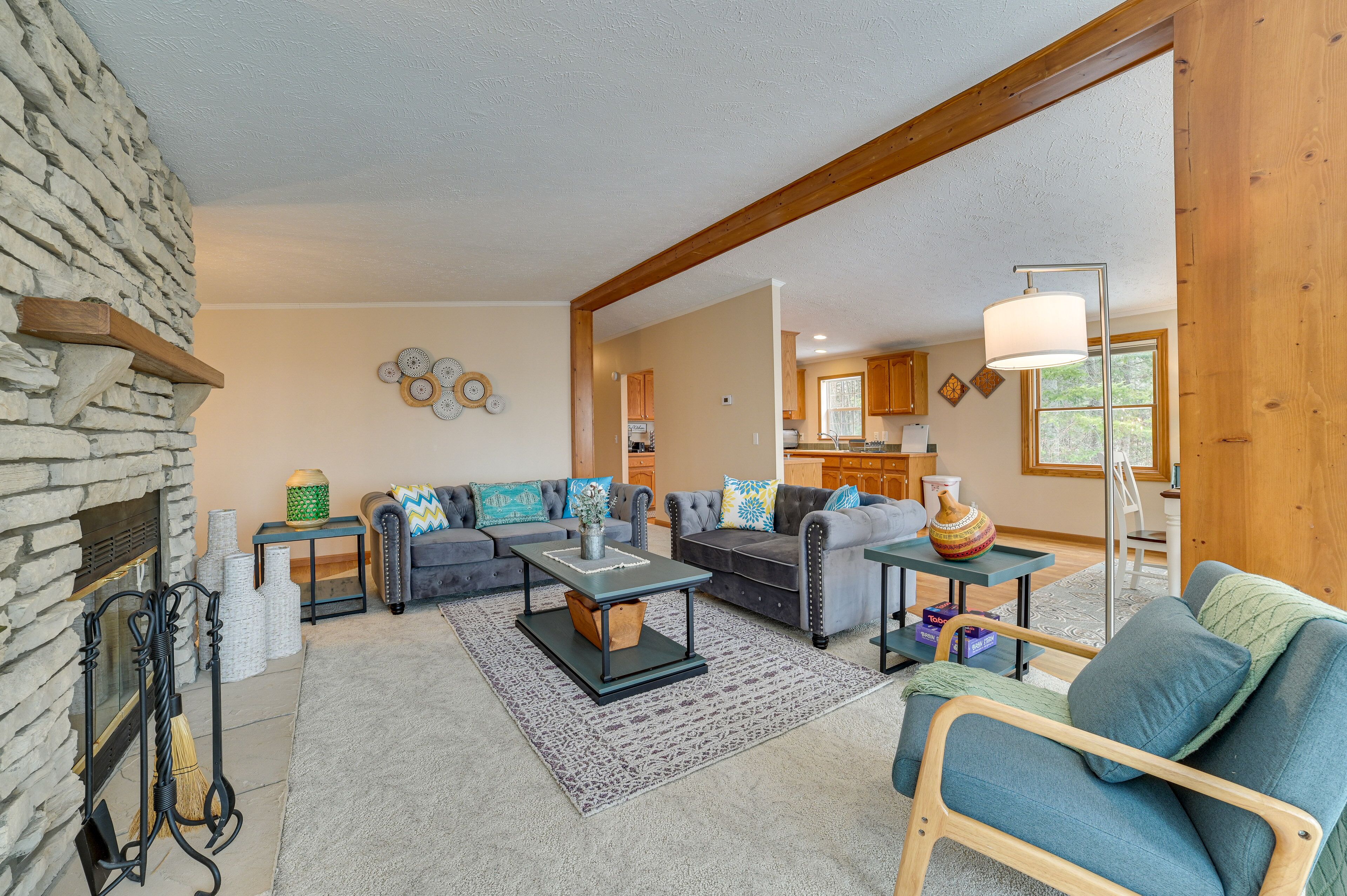 Cheboygan Getaway w/ Fire Pit & Lake Access!