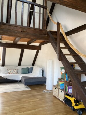 Table football, ping pong, books