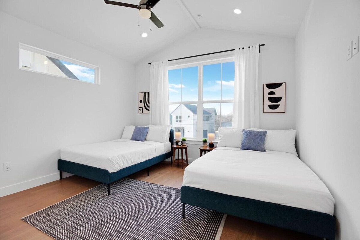 Photo 40 of Downtown Bliss: Modern 4-Bedroom Retreat w/Hot Tub