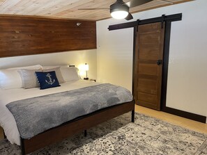 1 bedroom, iron/ironing board, travel crib, free WiFi