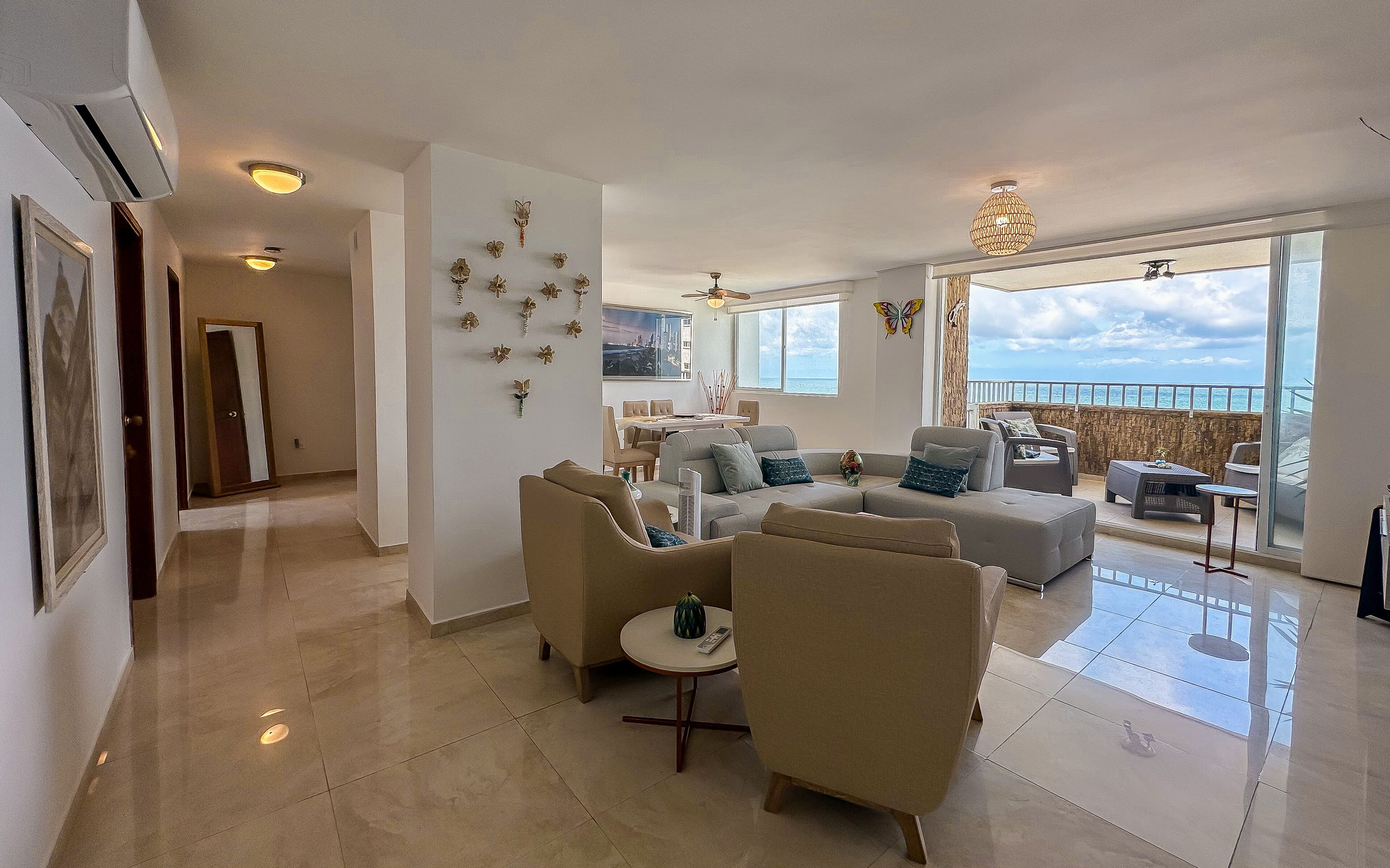 Smart TV, video games, music library, stereo