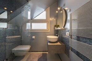 Shower, hair dryer, bidet