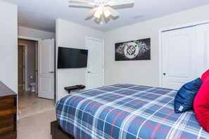 7 dormitorios, tabla de planchar con plancha, wifi y ropa de cama