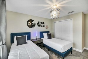 4 habitaciones, tabla de planchar con plancha y wifi 