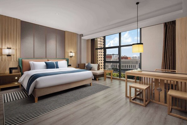 Executive-herbergi - 1 stórt tvíbreitt rúm - reyklaust