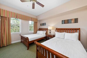3 bedrooms, iron/ironing board, WiFi, bed sheets