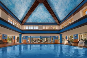 Una piscina climatizada