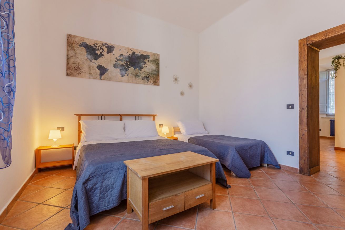 1 bedroom, desk, iron/ironing board