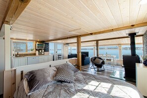 Elite-Chalet | 1 Schlafzimmer, kostenloses WLAN, Bettwäsche