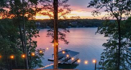 NEW: Dwell at Smith Lake: Luxury Lake Home, Sleeps 22, Kayaks + Water Slide!