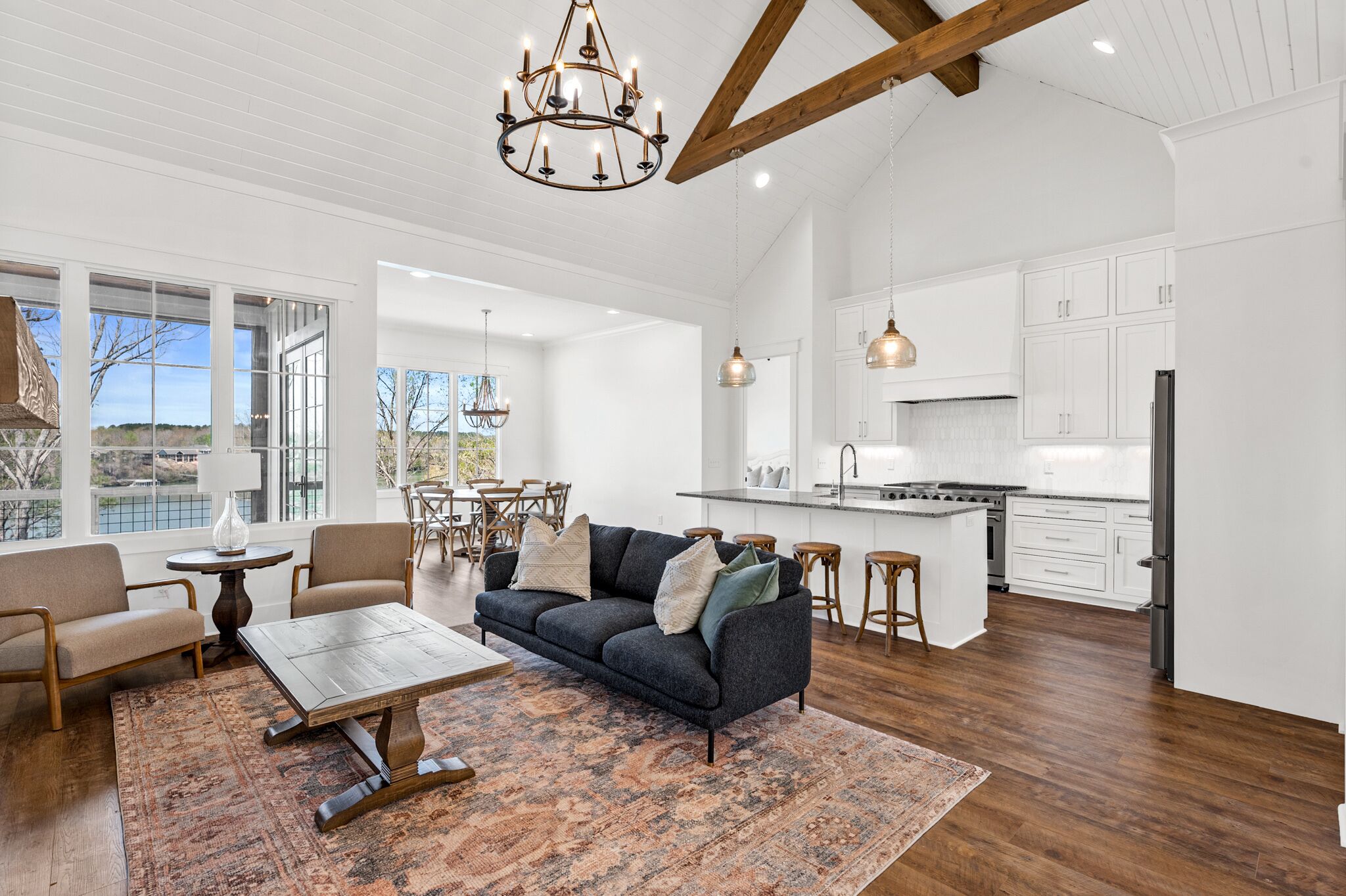 NEW: Dwell at Smith Lake: Luxury Lake Home, Sleeps 22, Kayaks + Water Slide!