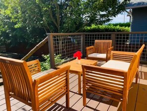 Terrace/patio - Artistic timberframe in the heart of the City (Bellingham)