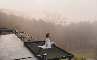 别墅, 1 张双人床 | 露台