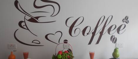 Restauration dans la chambre