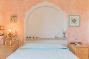 2 makuuhuonetta, vuodevaatteet