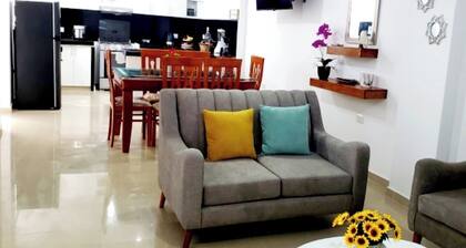 We are located 3 minutes walking distance from Huanchaco Beach.