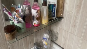 Combined shower/tub - Single Bedroom & Sitting Room (Kampala)