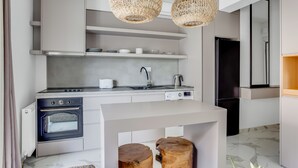 อพาร์ทเมนท์, 1 ห้องนอน, ระเบียง | ภายใน